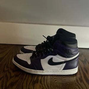Jordan 1 High Purple court